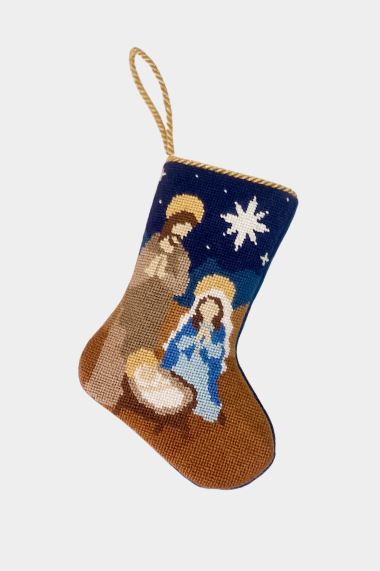 The Nativity: Jesus, Mary and Joseph Bauble Stocking
