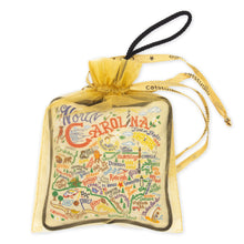 Mini Pillow Ornament - North Carolina