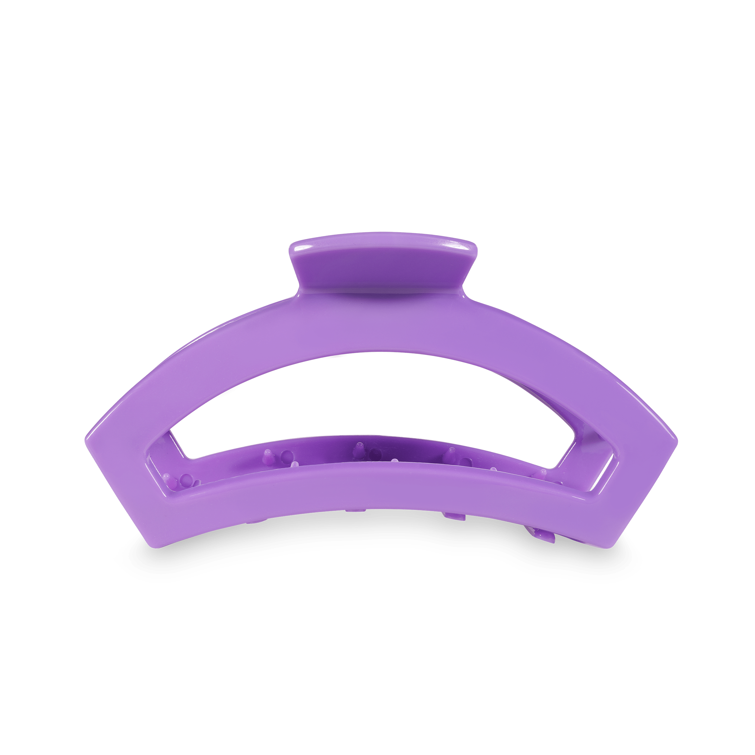 Flat Rectangle Hair Clip - Medium - Tortoise