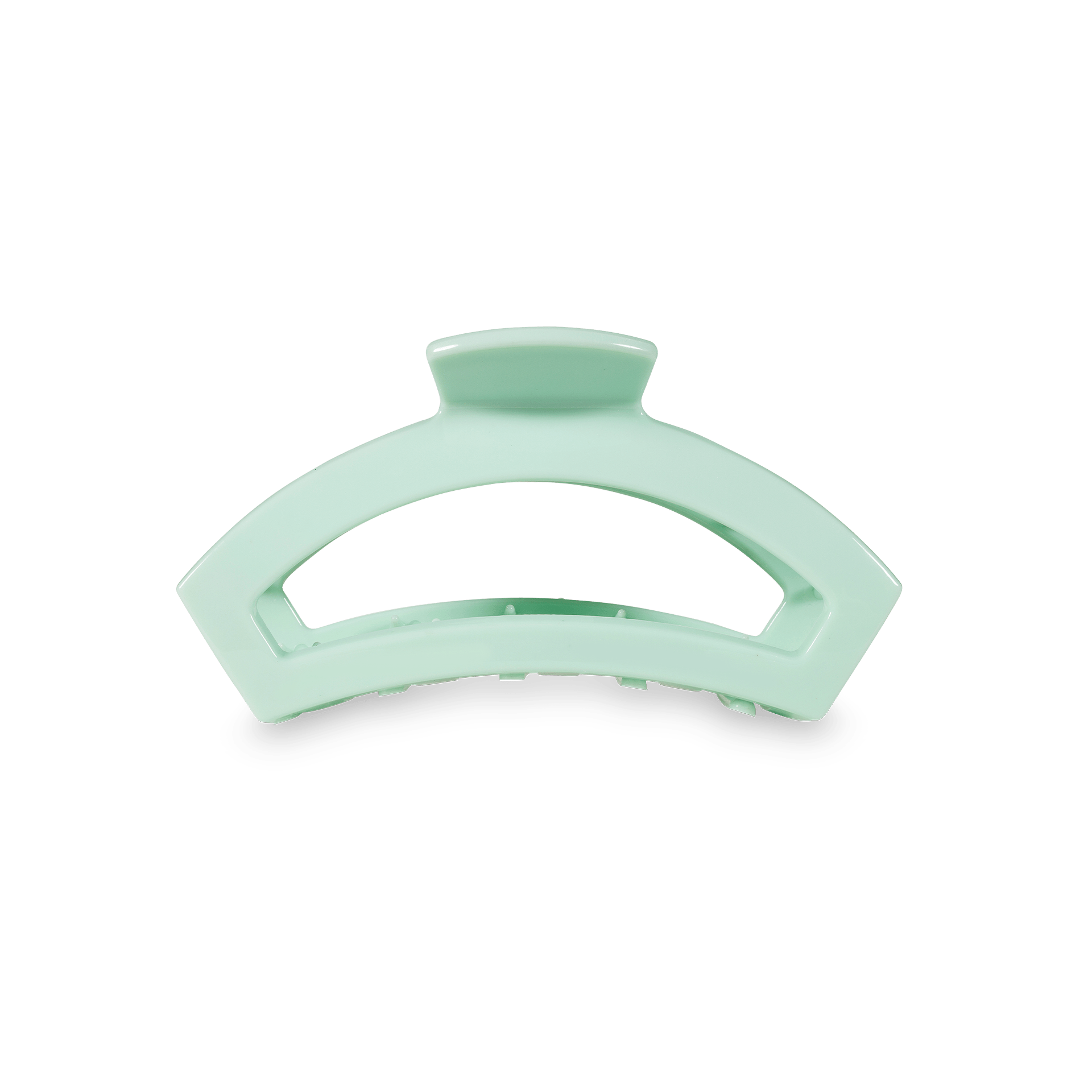 Flat Rectangle Hair Clip - Small - Tortoise