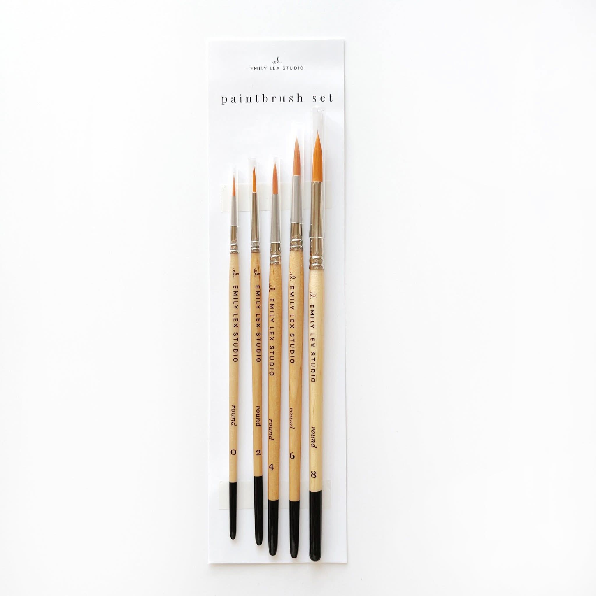 WATERCOLOR PAINT BRUSH SET