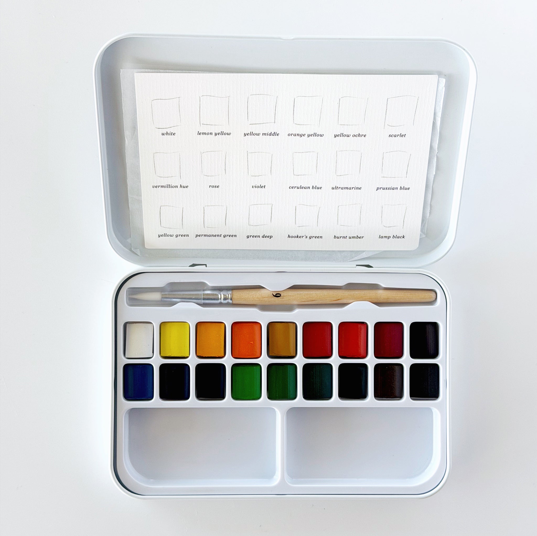 Watercolor Paint Set (18 colors)