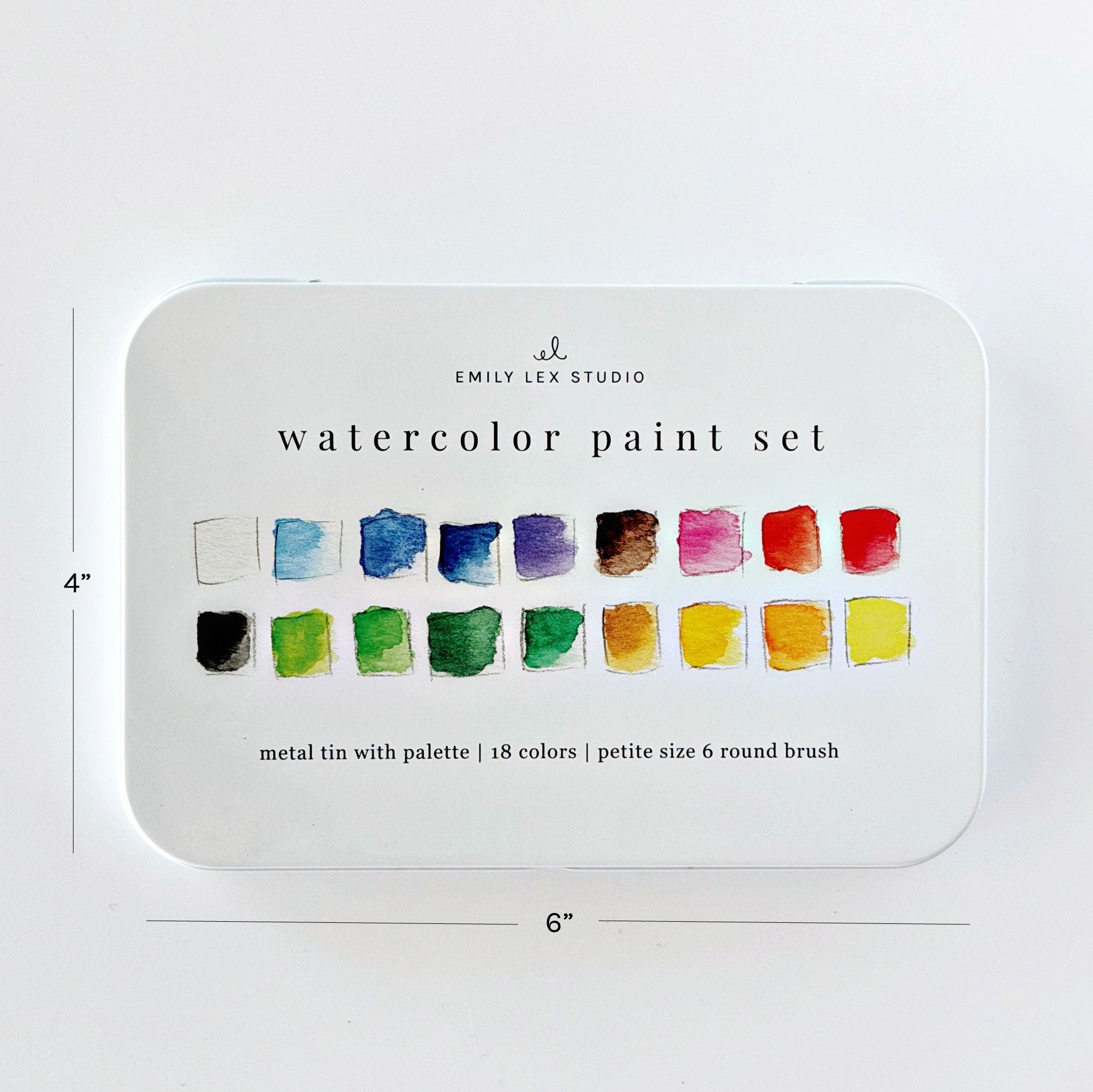 Watercolor Paint Set (18 colors)