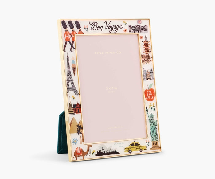 BON VOYAGE 5X7 PICTURE PHOTO FRAME
