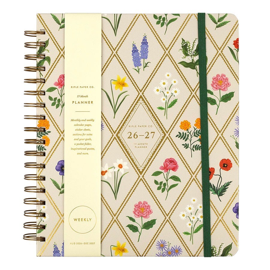 2027 GARDEN STUDY 17-MONTH PLANNER
