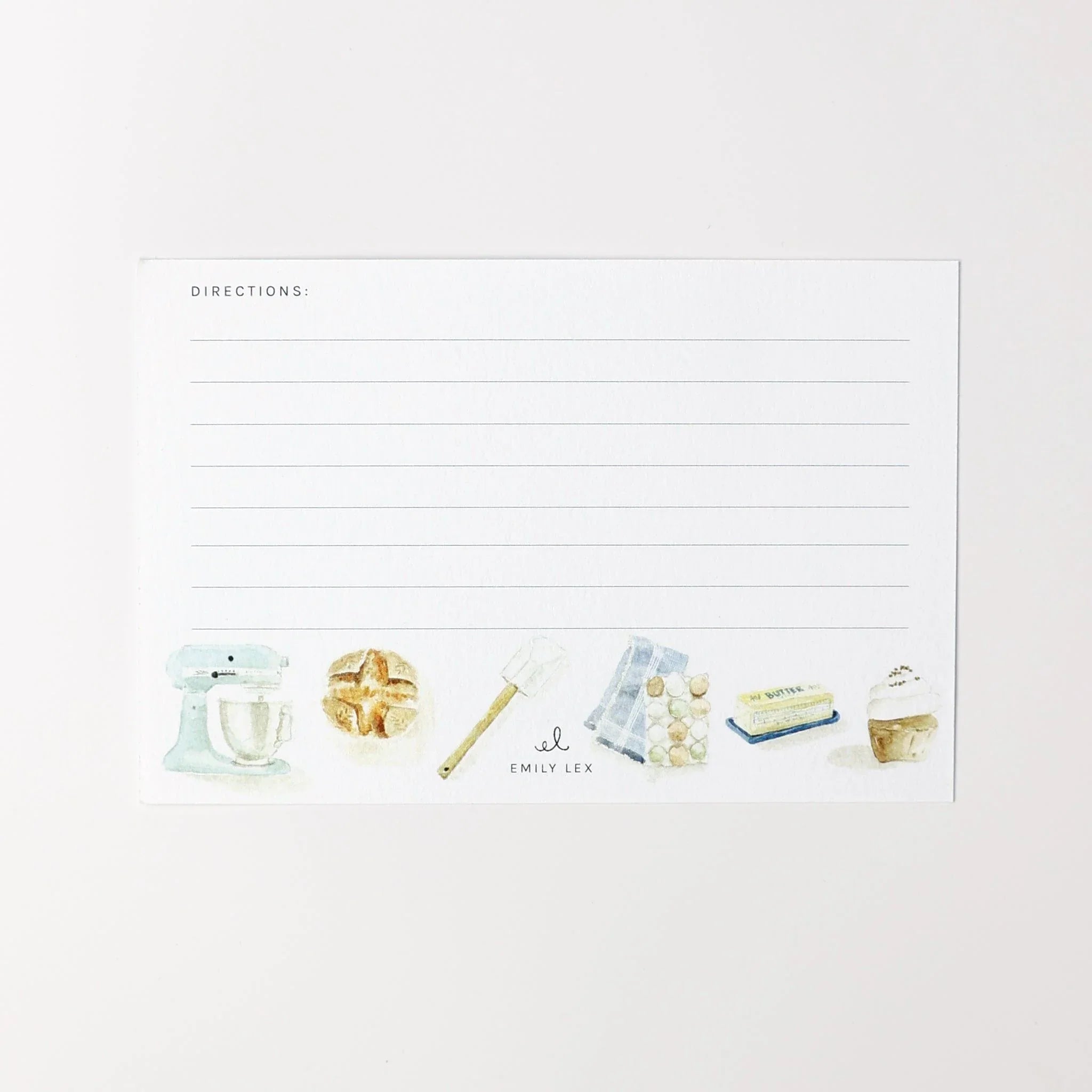 BAKING RECIPE CARDS