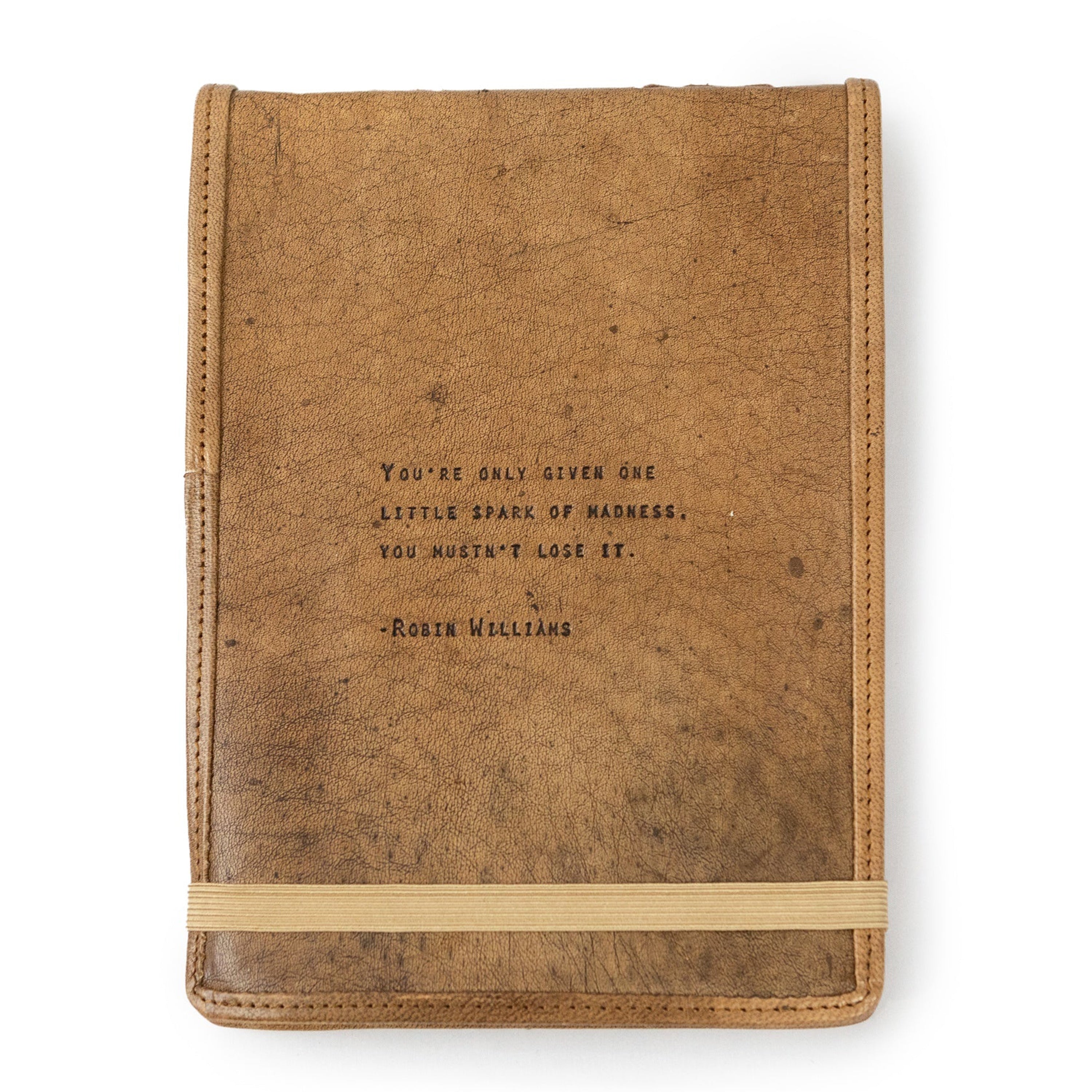 Leather Journal - Robin Williams