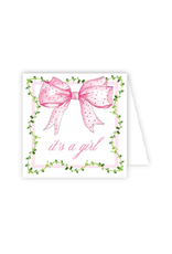 IT'S A GIRL PINK CONGRATULATIONS