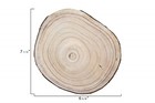 6.25" Round Paulownia Wood Slice