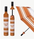 Game On - Orange/White Bottle Umbrella