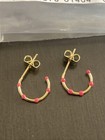 Capri Huggies Pink - Gold