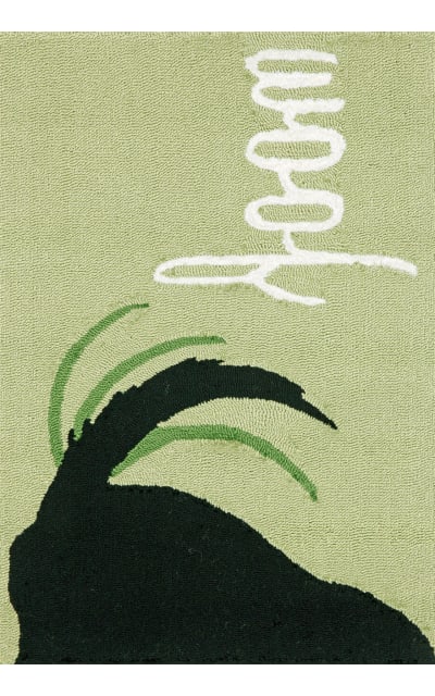 Woof Green Rug (20"  30")