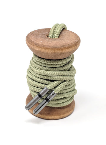 Sage Solid Shoelaces