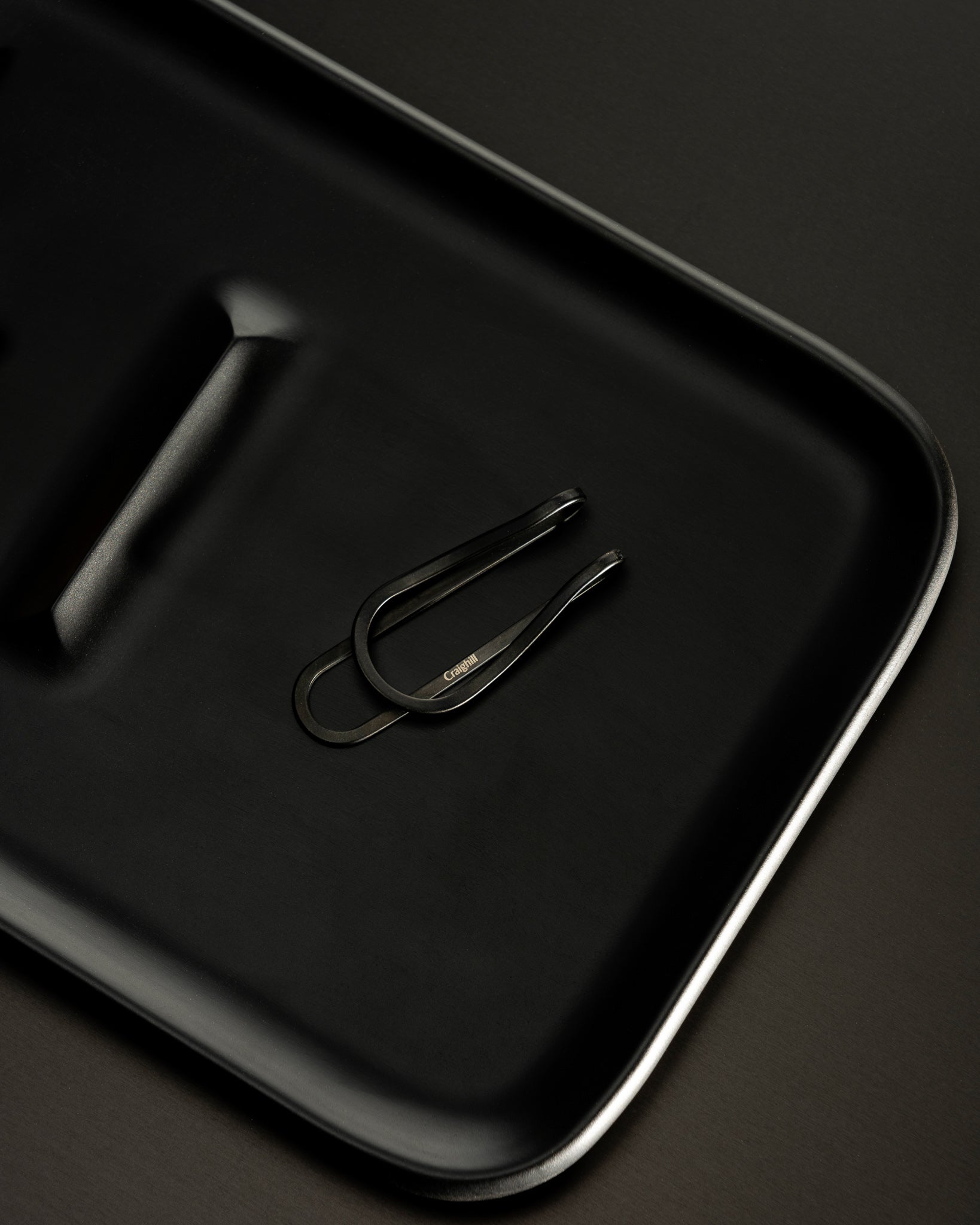 Station Money Clip - Vapor Black