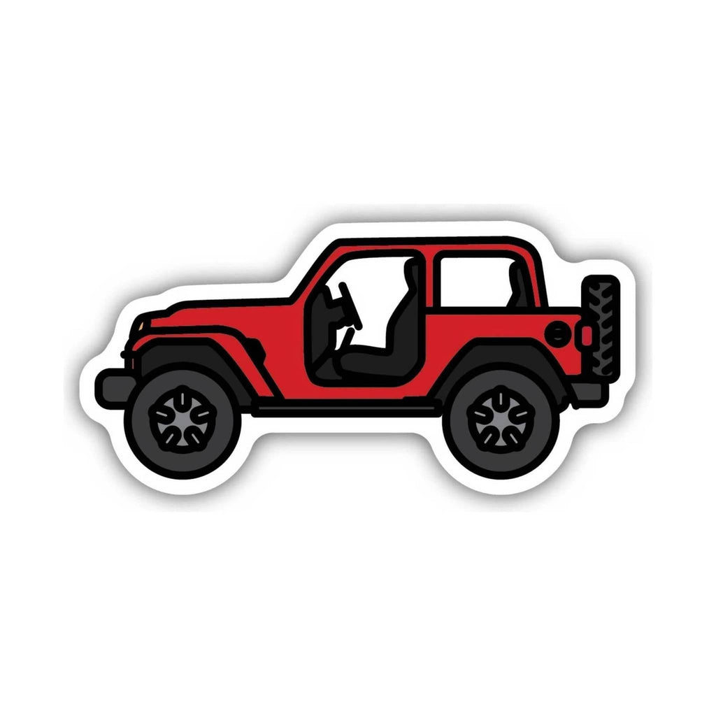 Sticker - Jeep Side View