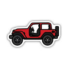 Sticker - Jeep Side View
