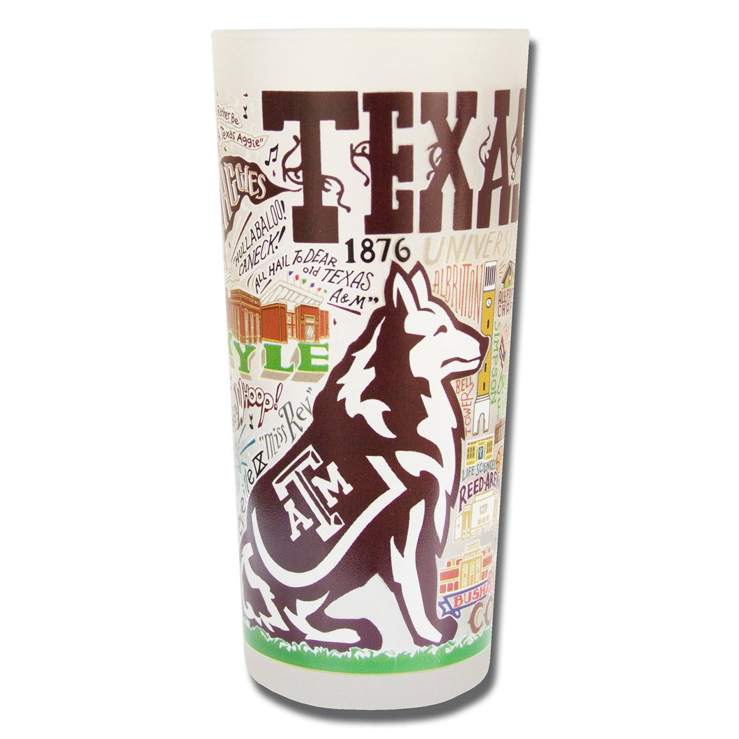 Texas A&M Glass (set of 2)