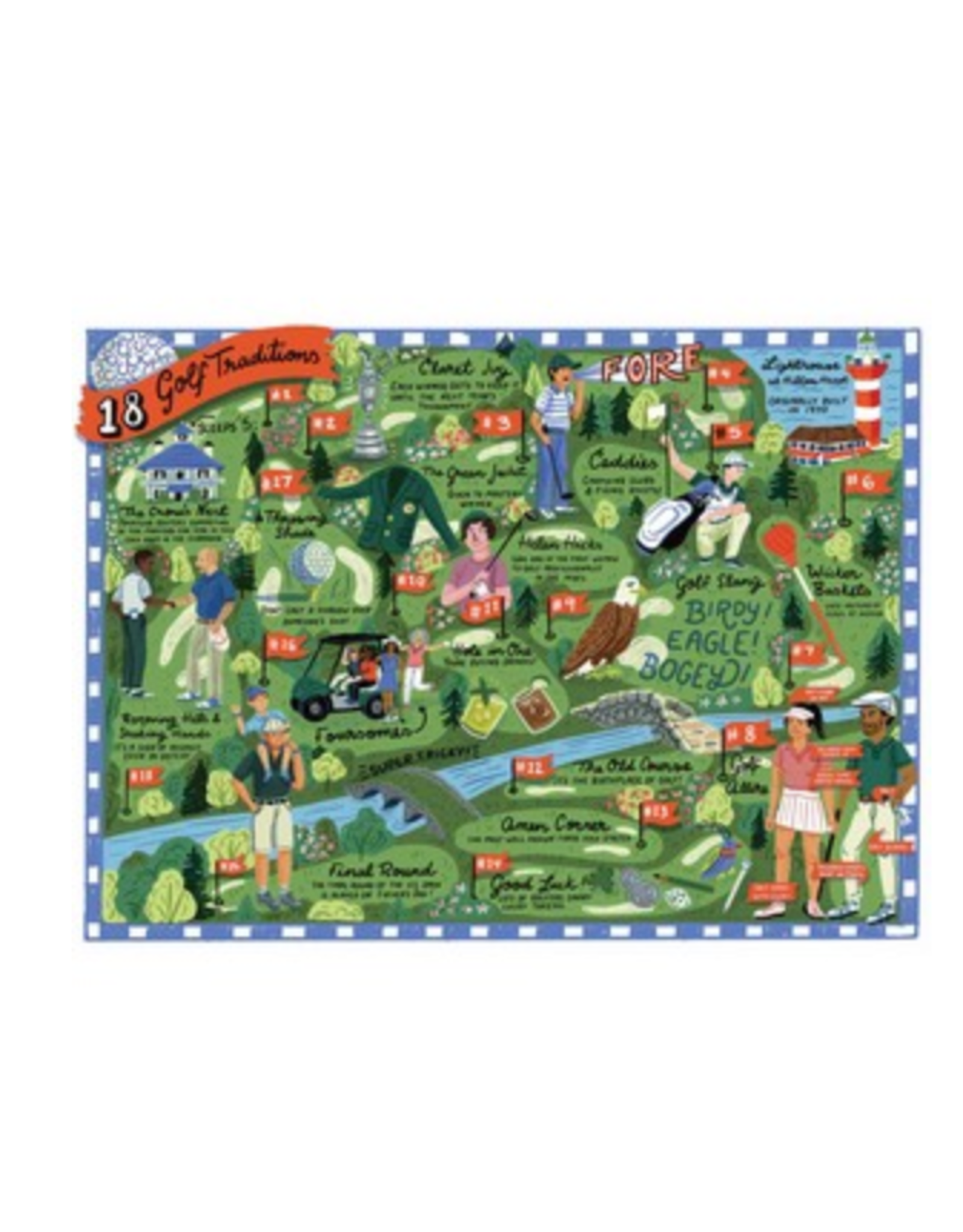 18 Golf Traditions 500 pc Puzzle