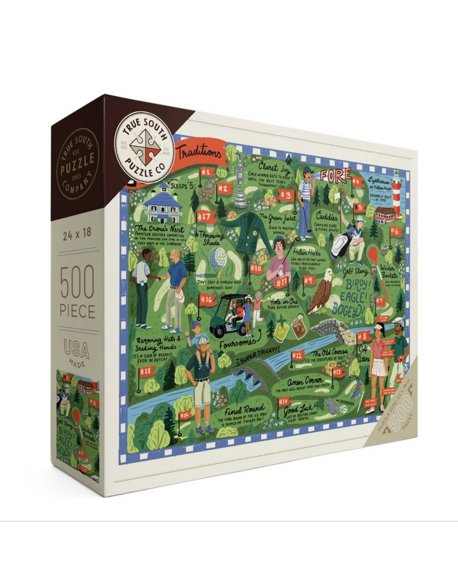 18 Golf Traditions 500 pc Puzzle