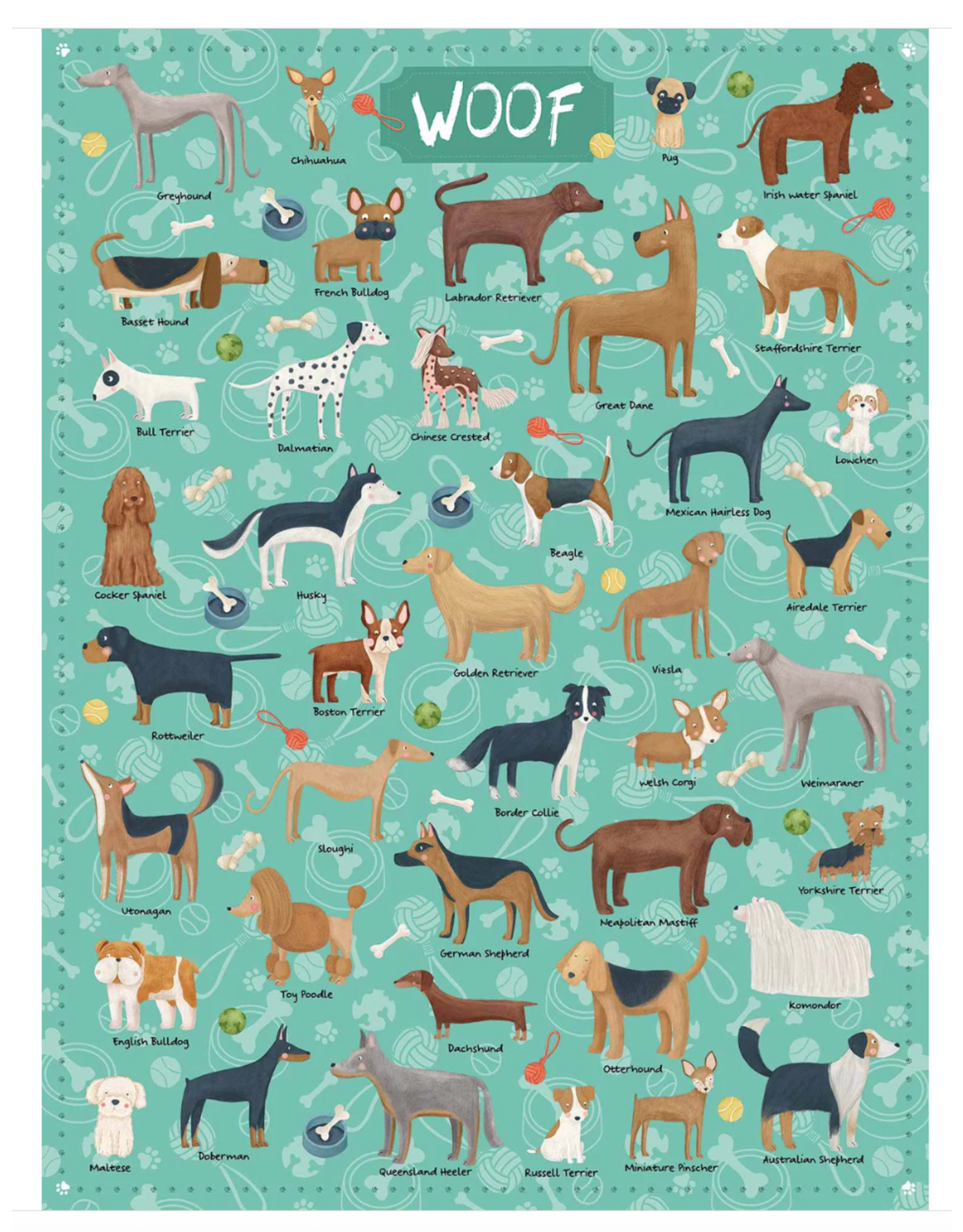Woof 500 pc Puzzle
