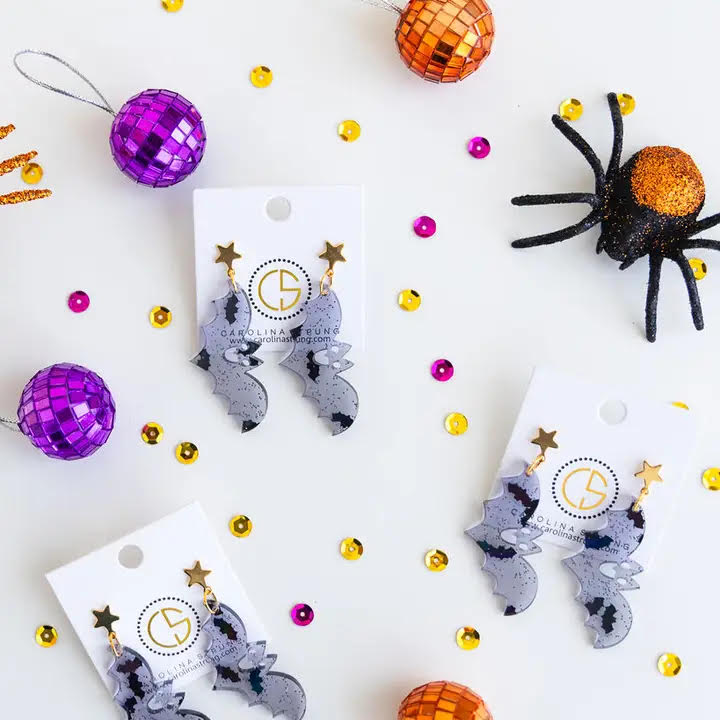 The Emily Halloween Earrings