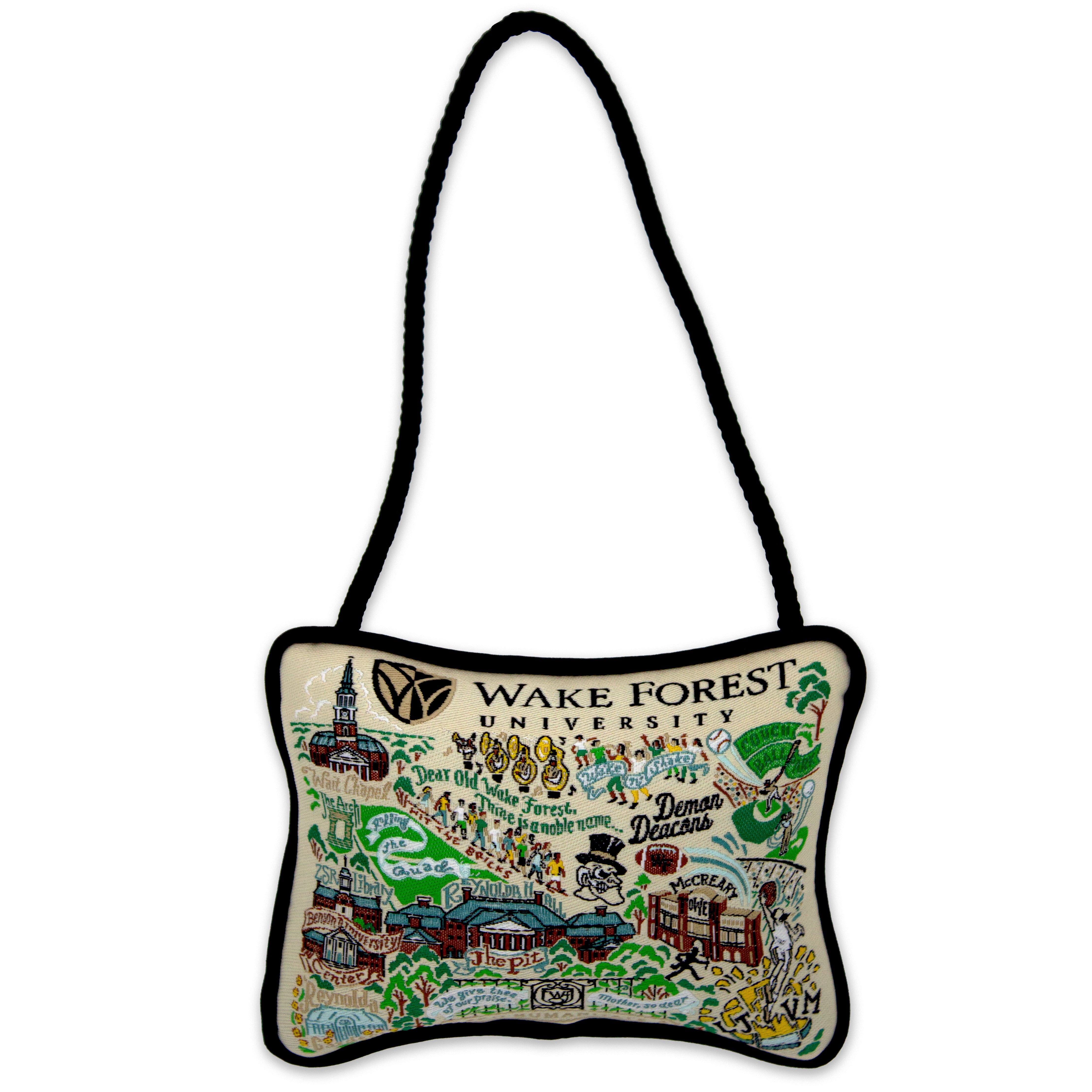MINI PILLOW ORNAMENT - WAKE FOREST UNIVERSITY