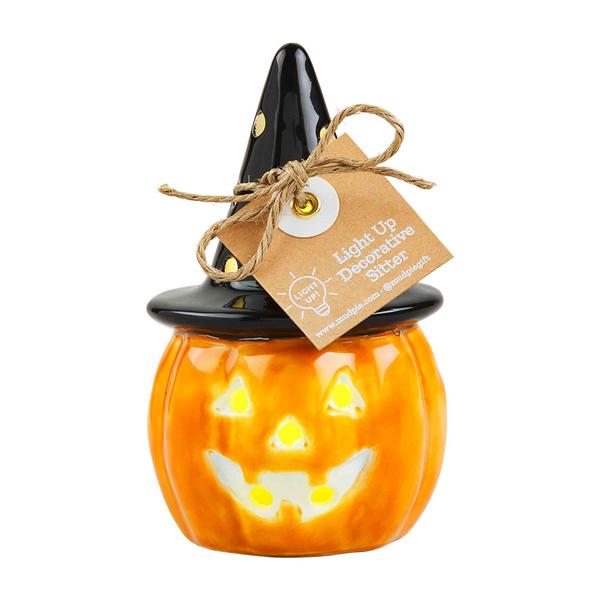 PUMPKIN BASKET LIGHT UP SITTER