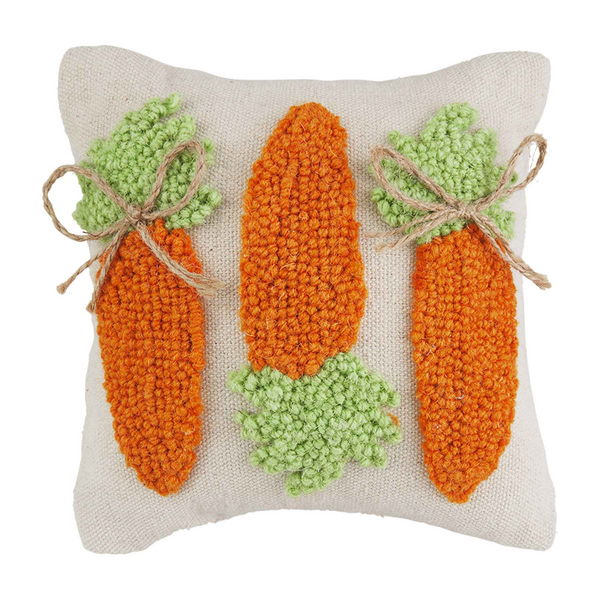 Carrots Mini Hook Pillow