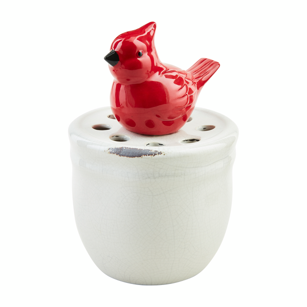 CARDINAL STEM VASE