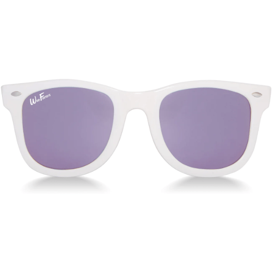 Polarized WeeFarers White w/Purple Age 0-1yr