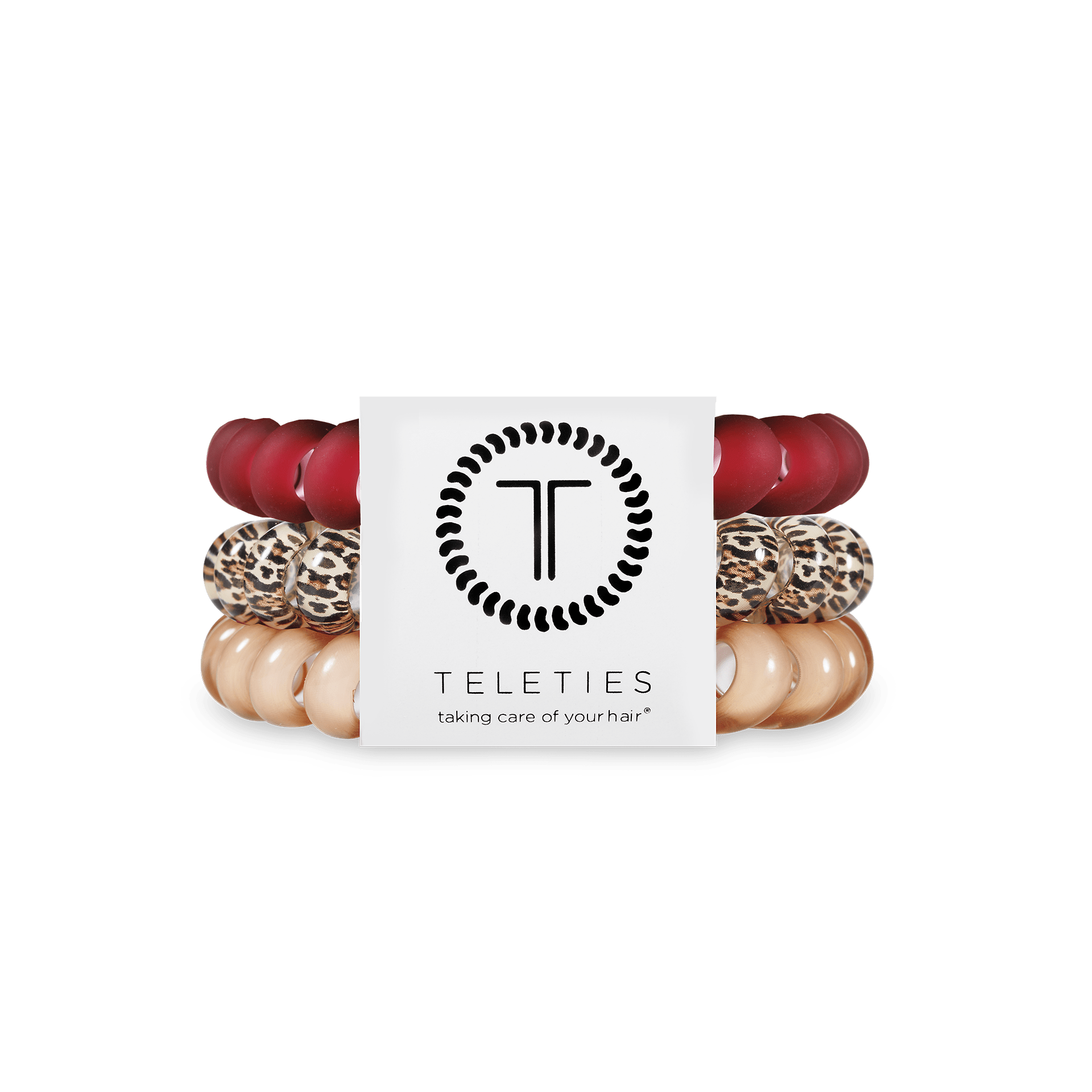 Round Flat Hair Clip - Large - Blonde Tortoise