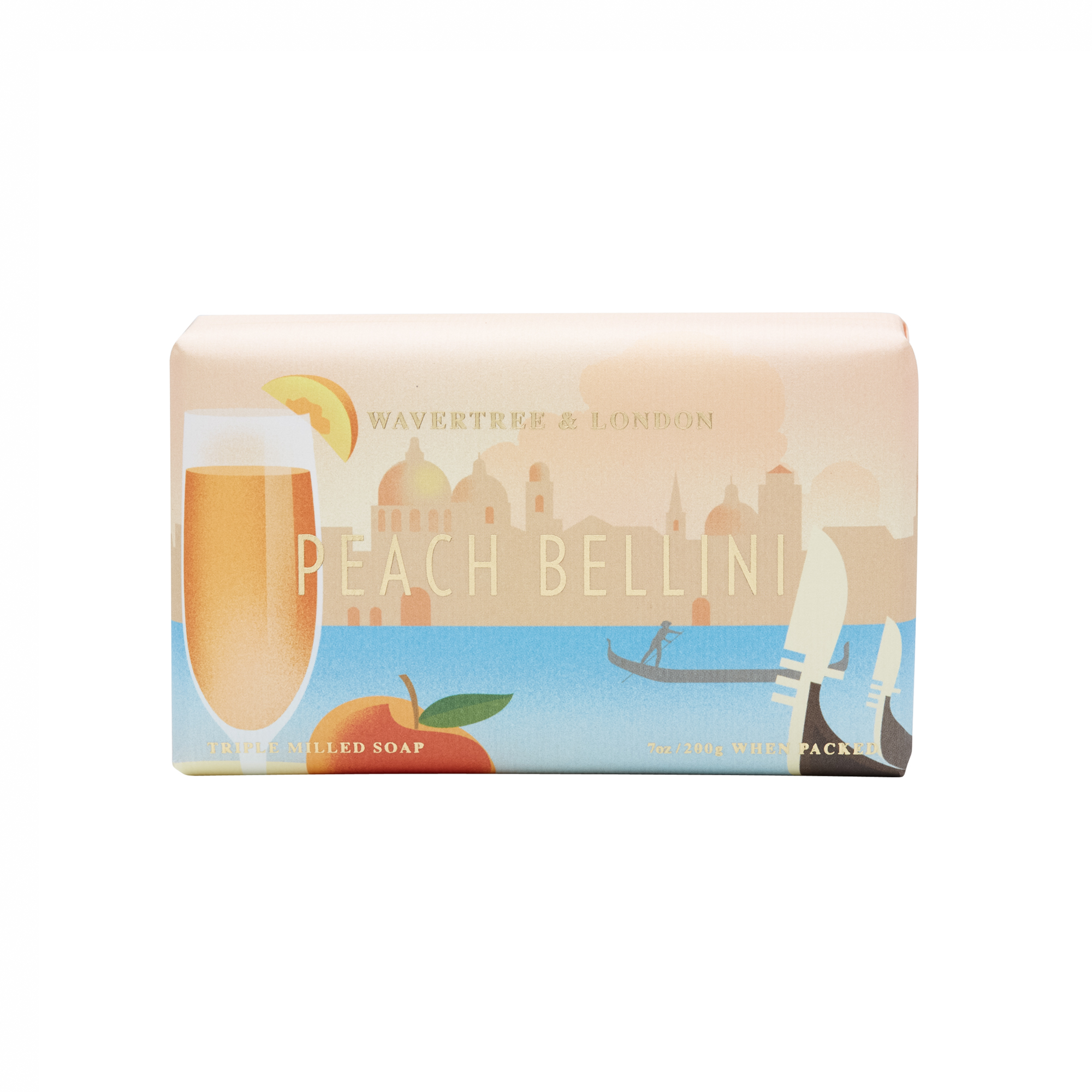 PEACH BELLINI LUXURY SOAP