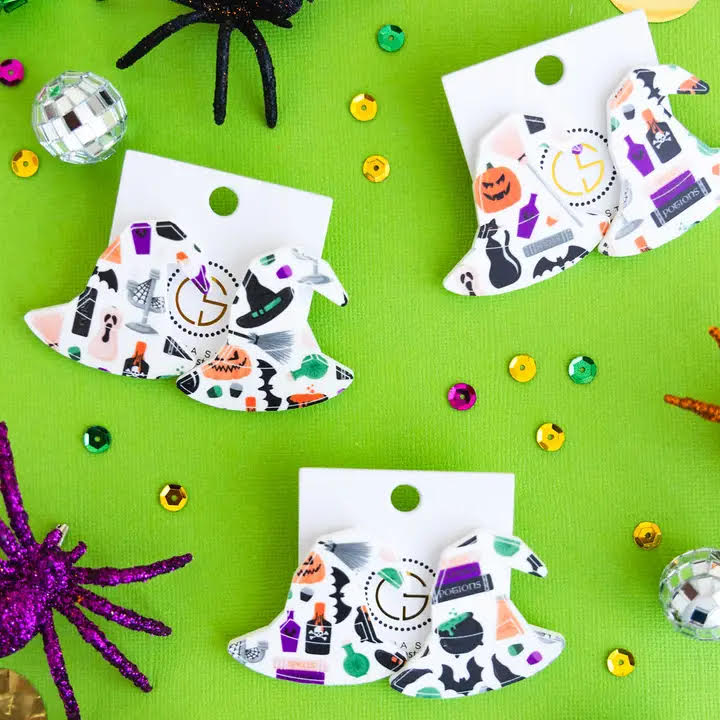 The Jennifer Halloween Earrings