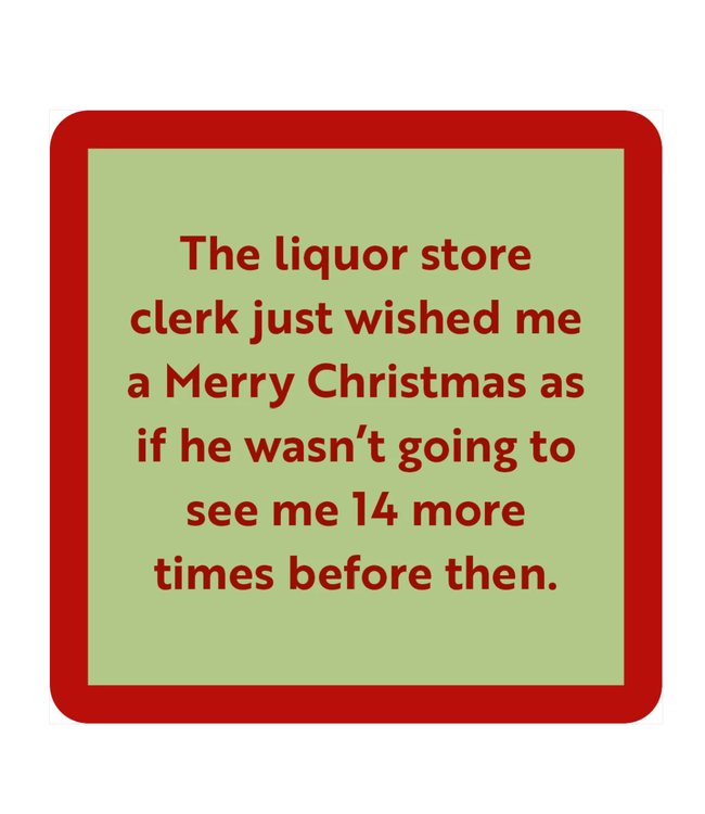 Coaster - XMAS Cocktail